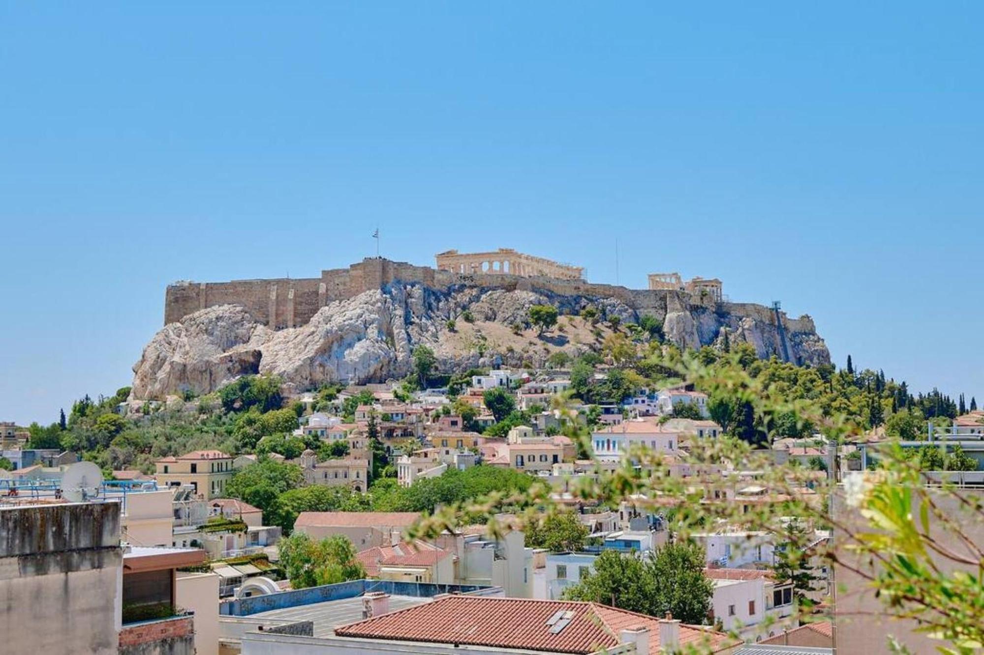 360 View In Roof Top Appartment With Patio Αθήνα Εξωτερικό φωτογραφία